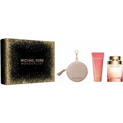 Michael Kors Wonderlust parfémovaná voda 100 ml + tělové mléko 100 ml + peněženka – Hledejceny.cz