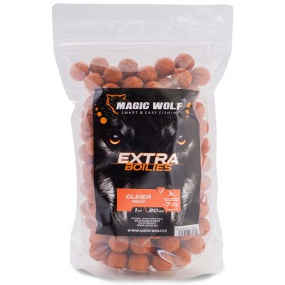 Magic Wolf Boilies Extra 1 kg 20 mm Oliheň – Sleviste.cz