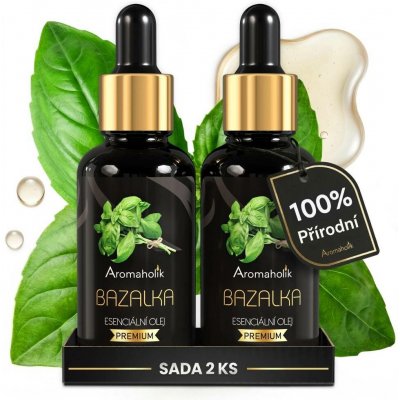 Aromaholik esenicální olej Bazalka 60 ml – Hledejceny.cz