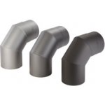 Kovo KRAUS Koleno kouřové 150mm / 90° silnostěnné 1,5mm – Zboží Dáma