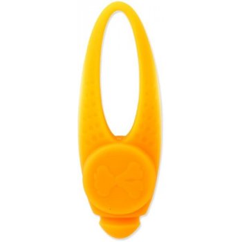 Přívěsek DOG FANTASY LED silikon oranžový 8cm