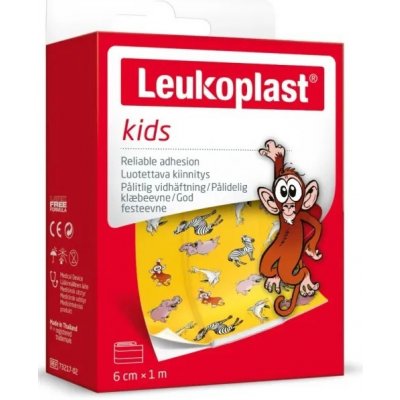 Leukoplast Kids náplast role 6 cm x 1 m – Hledejceny.cz