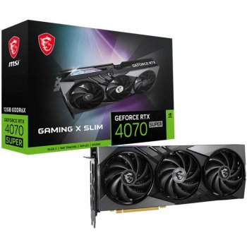 MSI GeForce RTX 4070 SUPER GAMING X SLIM WHITE 12G