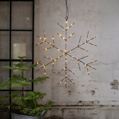 Star trading Dekorační svítící vločka STAR 45 cm – Hledejceny.cz
