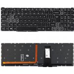 Klávesnice Acer Nitro AN515-54 AN515-55 AN517-51 - Bílá – Sleviste.cz