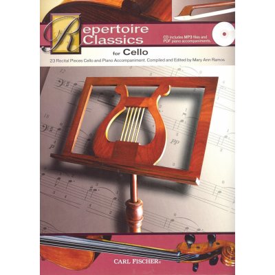 REPERTOIRE CLASSICS for CELLO + CD / violoncello + piano