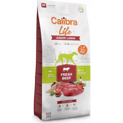 Calibra Life Junior Large Fresh Beef 12 kg – Zbozi.Blesk.cz