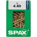 Spax Uni vrut zápust.hlava PZ/Z2 4CUT částečný závit Yellox 4 x 60 mm 75 ks – Hledejceny.cz