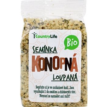 Country Life Konopné semeno loupané Bio 100 g