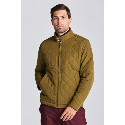 Gant Bnda Quilted Windcheater zelená – Zboží Mobilmania