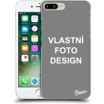 Pouzdro Picasee silikonový Apple iPhone 7 Plus - Vlastní design/motiv černé – Hledejceny.cz