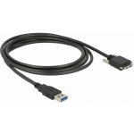 Delock 80038 USB-C USB-C ® zástrčka USB-C ® zástrčka 2m černý – Zboží Živě