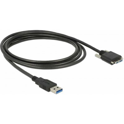 Delock 80038 USB-C USB-C ® zástrčka USB-C ® zástrčka 2m černý – Zboží Živě