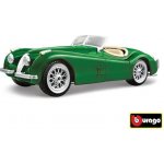 Bburago Jaguar XK 120 Roadster 1951 zelená 1:24 – Zboží Mobilmania
