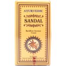 Ayurvedic Vonné jehlánky Tekoucí dým Santal 10 ks