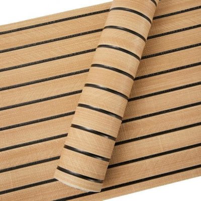 Impol Trade samolepící panely TPL0000007 270 x 48,5 cm lamely hnědé 1ks – Sleviste.cz