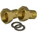 Klum, Šroubení k vodoměru s těsněním - 2 ks, 3/4 – Zbozi.Blesk.cz