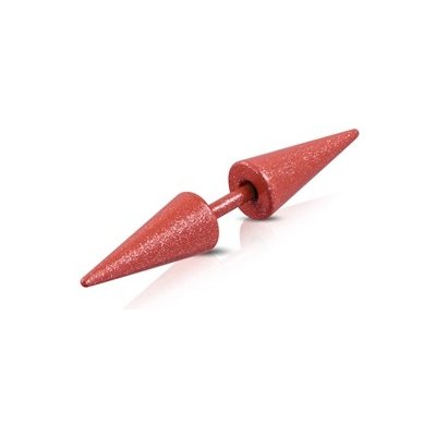 Piercingate falešný piercing PFA00240 červená – Zboží Mobilmania