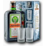 Jägermeister 35% 0,7 l (dárkové balení 2 sklenice) – Zboží Dáma