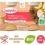 Babybio Jablko s kaštanovým pyré 2 x 130 g – Hledejceny.cz