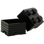 LEGO® úložný box 25 x 25 x 18 cm černá – Zboží Dáma