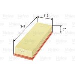 Vzduchový filtr VALEO 585098 – Hledejceny.cz
