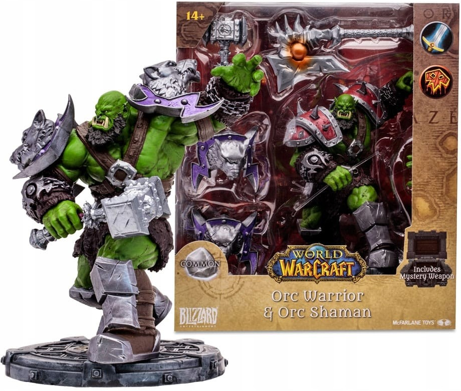 McFarlane Heo GmbH World of Warcraft Orc Warrior Shaman 15 cm