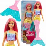 Barbie Dreamtopia mořská panna s růžovými vlasy – Zboží Mobilmania