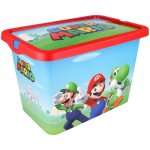 Stor Plastový úložný box Super Mario 7L 09594 – Zboží Mobilmania