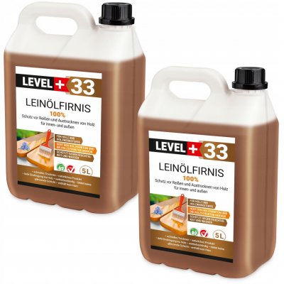 Lněný olej 100% 10L Lněná fermež Level+33 – Zboží Mobilmania