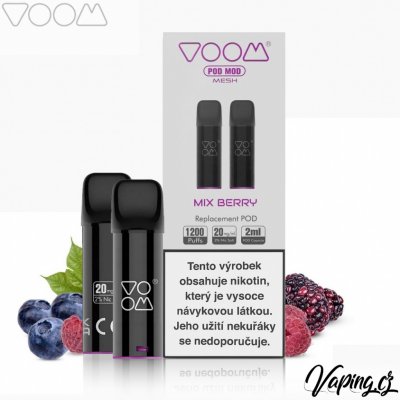 Voom Pod Mod 2x Mix Berry 20 mg