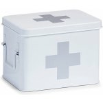 Zeller Lékarnička kovová bílá 22 × 16 × 16 cm – Zboží Dáma