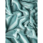 MKLuzkoviny.cz Prostěradlo mikroplyš Deluxe světle tyrkysové 90x200 – Zboží Mobilmania