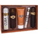 Kosmetická sada Cuba Gold EDT 100 ml + 100 ml voda po holení + 200 ml sprchový gel + 200 ml deospray + EDT 35 ml dárková sada