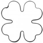 Vykrajovačka čtyřlístek, rozměry: 3x3 cm – Hledejceny.cz