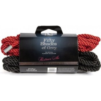 Fifty Shades of Grey Sada 2 bondážních lan Bondage Rope Twin Pack