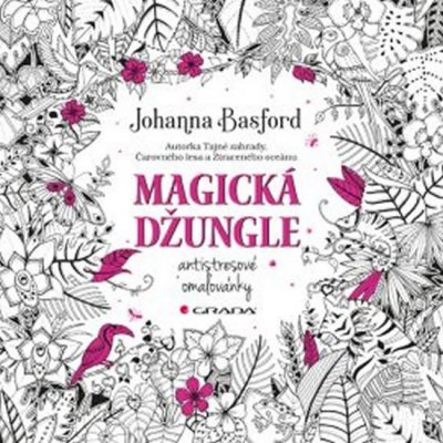 Magická džungle Antistresové omalovánky Johanna Basford