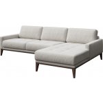 Mesonica Světle šedá látková rohová pohovka Musso Tufted, pravá 248 cm – Hledejceny.cz