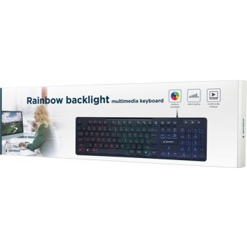 Gembird Rainbow KB-UML-02