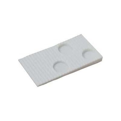 TOPTRADE klínek montážní, plastový, 60 x 30 x 6 mm, balení 20 ks – Hledejceny.cz