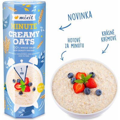 Mixit Creamy Oats Minutové ovesné vločky 800 g – Hledejceny.cz