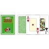 Hrací karty - poker Modiano TEXAS PK 2 Jumbo Index zelené 100% plast