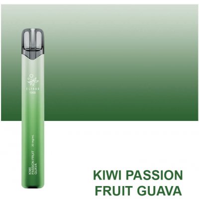 Elf Bar Kiwi Passion Fruit Guava 20 mg 1000 potáhnutí – Zbozi.Blesk.cz