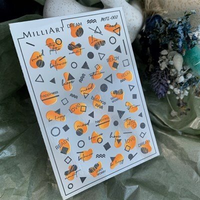 RUSCONA Vodolepka Milliart sticker MTL002 – Hledejceny.cz
