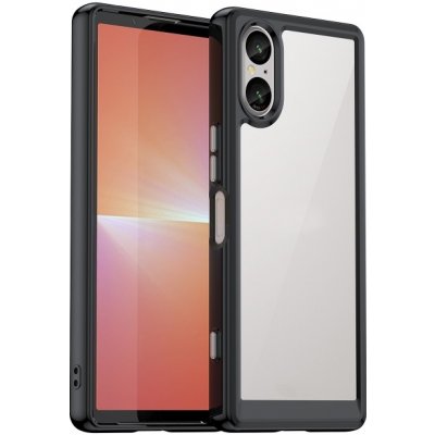 VSECHNONAMOBIL 72894 CRYSTAL Ochranný kryt pro Sony Xperia 5 V černý – Zboží Mobilmania