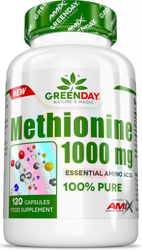 Amix Green Day Methionine 1000 mg 120 kapslí