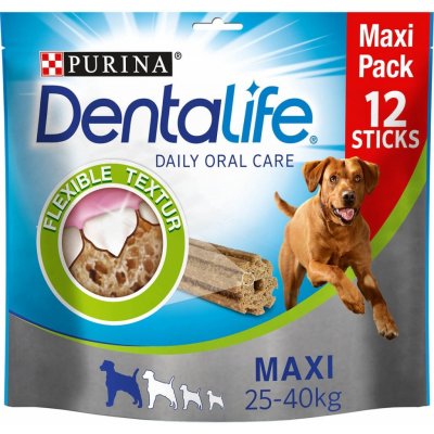 Purina DentaLife snack pro každodenní péči o chrup pro velké psy Maxipack 5 × 426 g – Zbozi.Blesk.cz