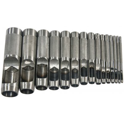 XTLINE Sada děrovačů 15 dílu, 2-22mm | Zboží Auto