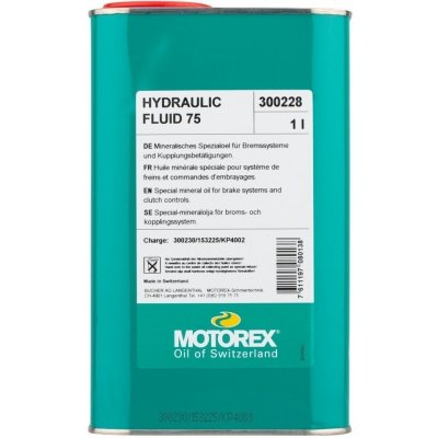 Motorex mineralní olej Pro hydraulické brzdy 1000 ml – Zboží Mobilmania