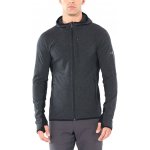 Icebreaker M Descender LS Zip Hood JET HTHR/BLACK – Hledejceny.cz